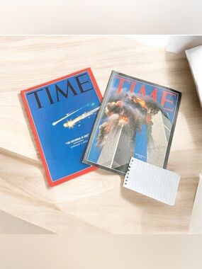 TIME Magazine Canadian Edition Issues U.S. History Tragedy September 11 Columbia